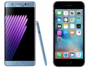 Ko je brži Samsung Galaxy Note 7 ili Apple iPhone 6s?